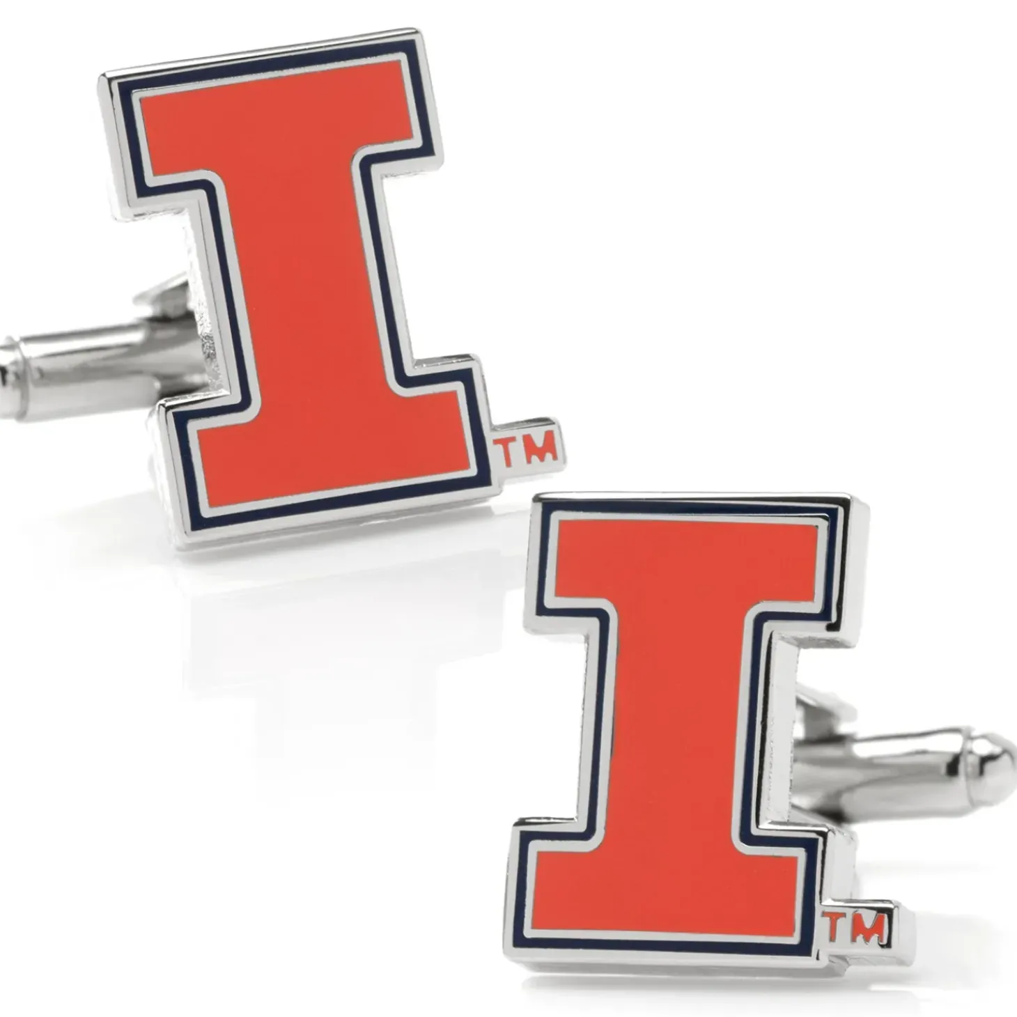 NCAA University of Illinois Fighting Illini Cufflinks