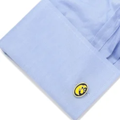 NCAA University of Iowa Hawkeyes Cufflinks
