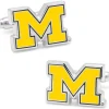 NCAA University of Michigan Wolverines Cufflinks