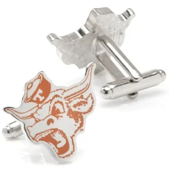 NCAA University of Texas Bevo Cufflinks