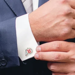NCAA University of Utah Utes Cufflinks