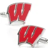 NCAA University of Wisconsin Badgers Cufflinks