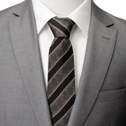 Star Wars Vader Black Stripe Men's Tie