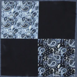 Star Wars Vader Blue Paisley Pocket Square