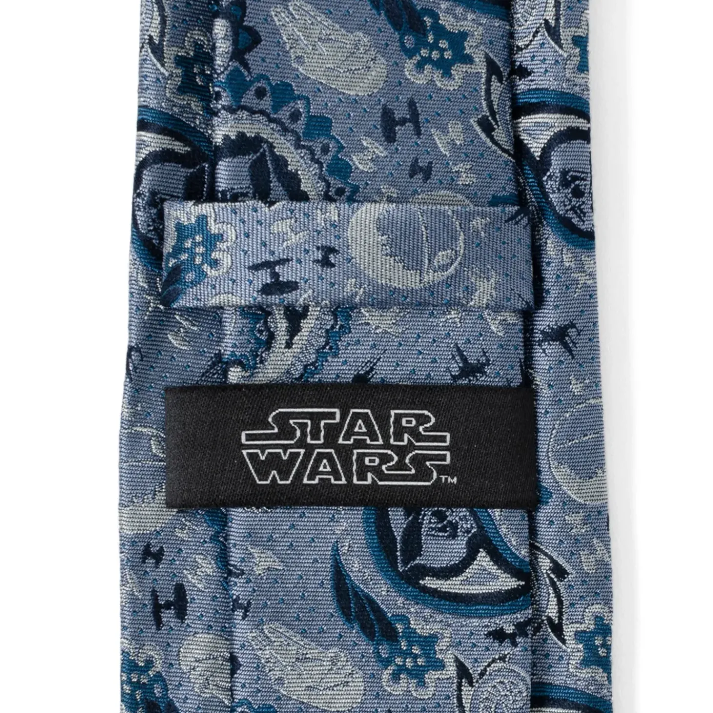 Star Wars Vader Blue Tonal Paisley Men's Tie