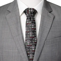 Star Wars Vader Chest Plate Patterned Men's Tie