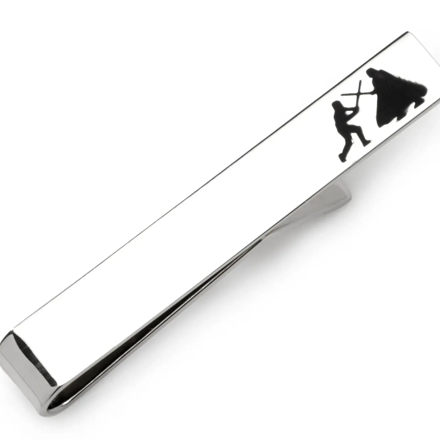 Star Wars Vader Luke Lightsaber Battle Tie Bar