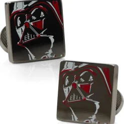 Star Wars Vader Painted Gunmetal Cufflinks