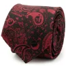 Star Wars Vader Paisley Black and Red Men's Tie
