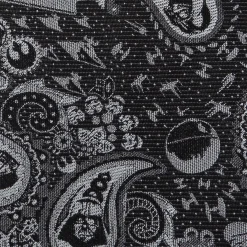 Star Wars Vader Paisley Black and White Men's Tie