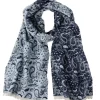 Star Wars Vader Paisley Blue and Gray Scarf