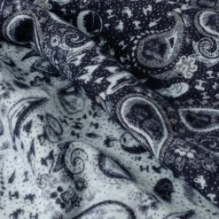 Star Wars Vader Paisley Blue and Gray Scarf
