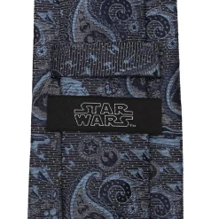 Star Wars Vader Paisley Blue and Gray Men's Tie