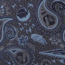 Star Wars Vader Paisley Blue and Gray Men's Tie