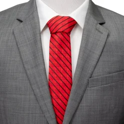 Star Wars Vader Red Stripe Men's Tie
