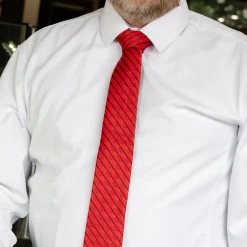 Star Wars Vader Red Stripe Men's Tie