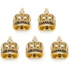 Ox and Bull Trading Co. VDP 3D Crown Royal Gold Stainless Studs