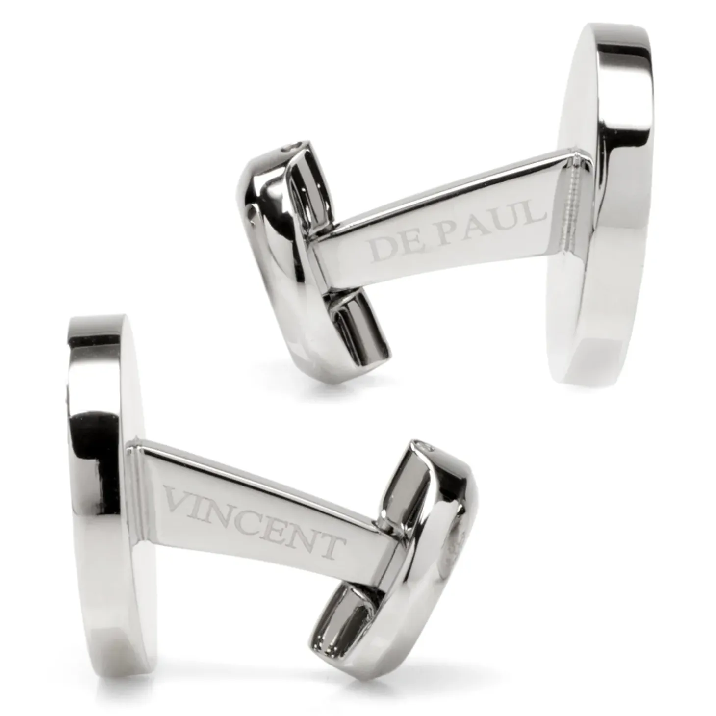 Ox and Bull Trading Co. VDP White & Black Pave Crystals Stud Set