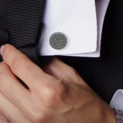 Cufflinks, Inc. Vegvisir Viking Compass