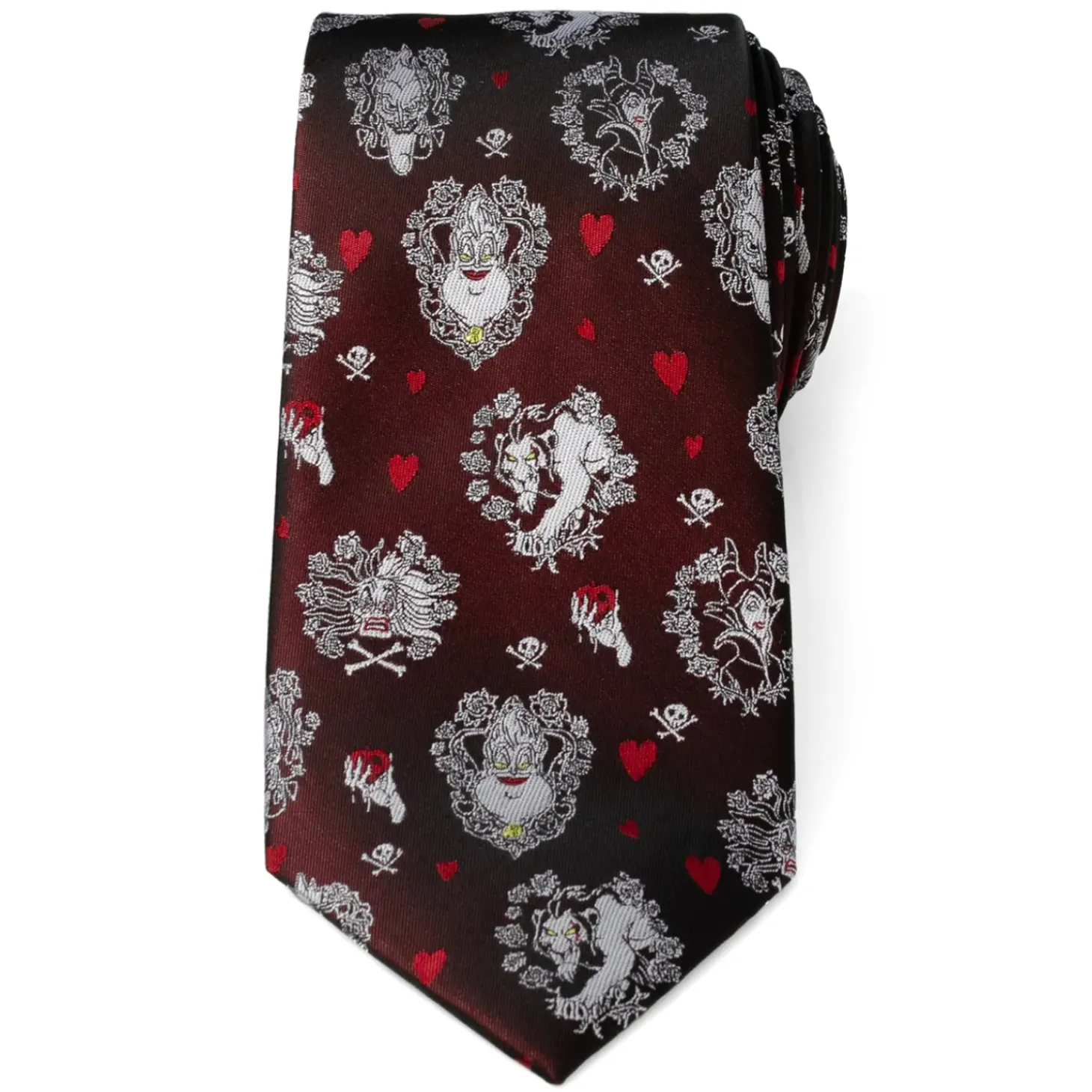 Disney Villains "Happily Never After "Black Men's Tie