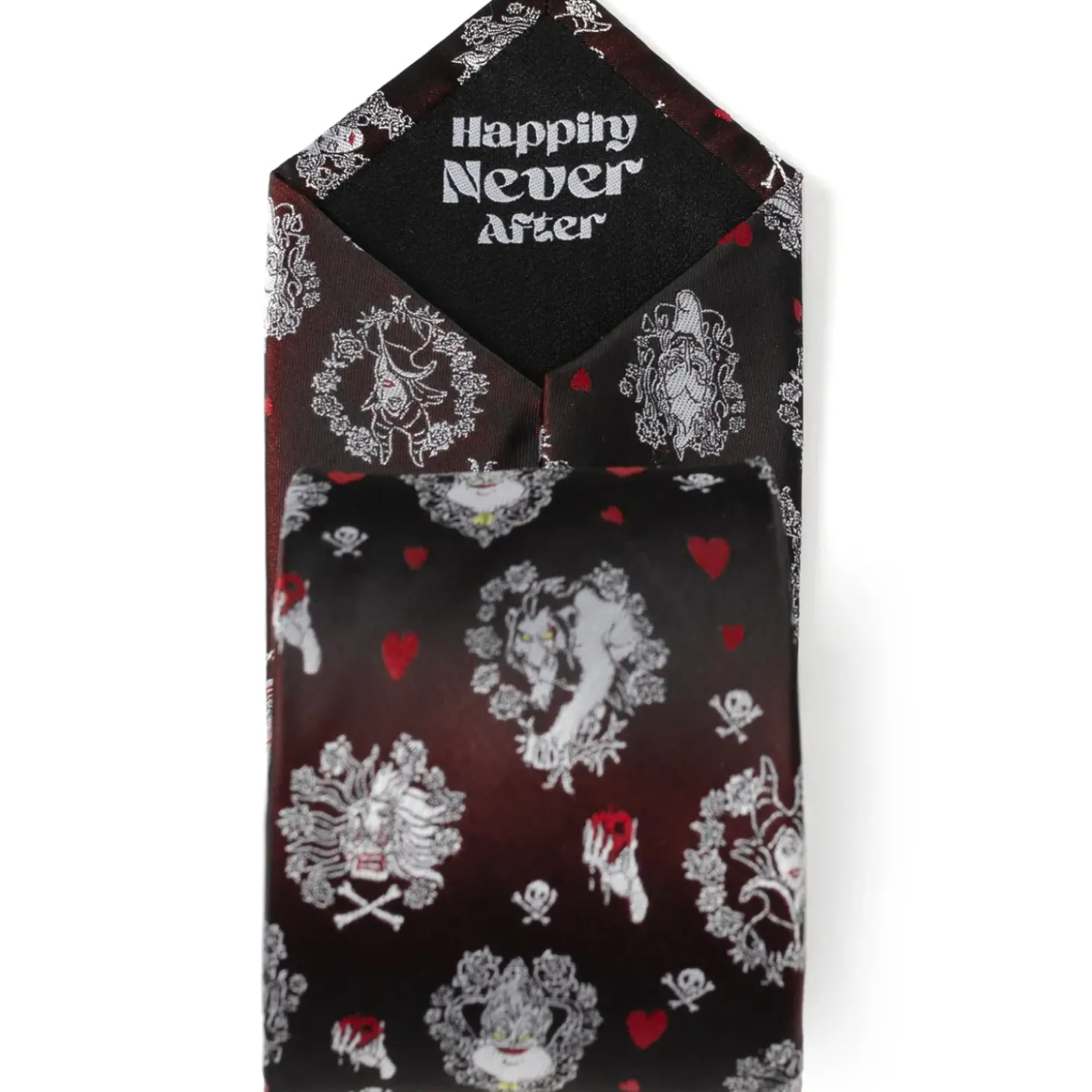 Disney Villains "Happily Never After "Black Men's Tie
