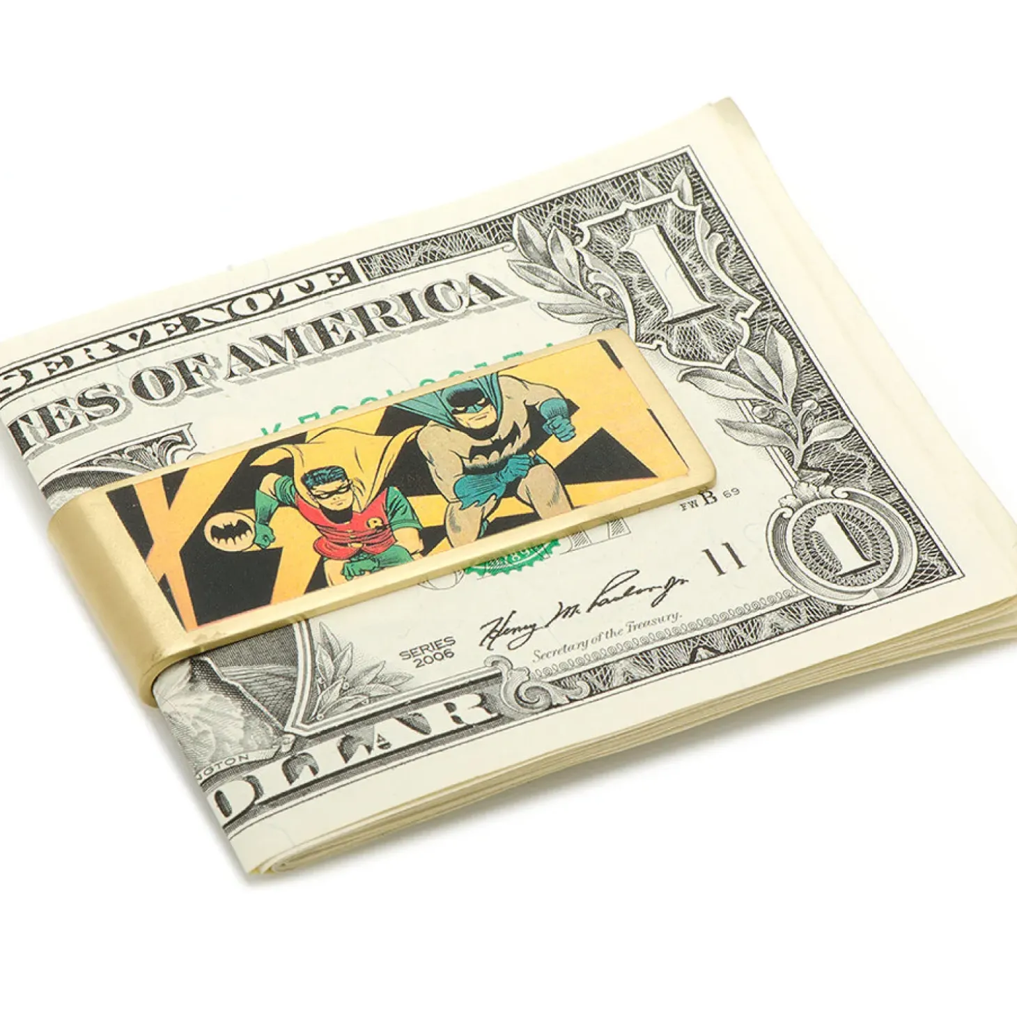 DC Comics Vintage Batman and Robin Money Clip