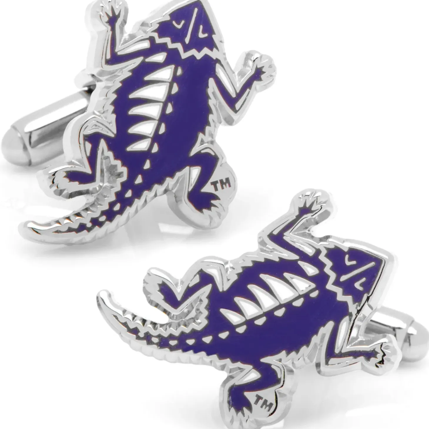 NCAA Vintage TCU Horned Frog Cufflinks