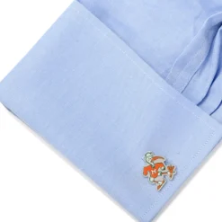 NCAA Vintage University of Miami Hurricanes Cufflinks