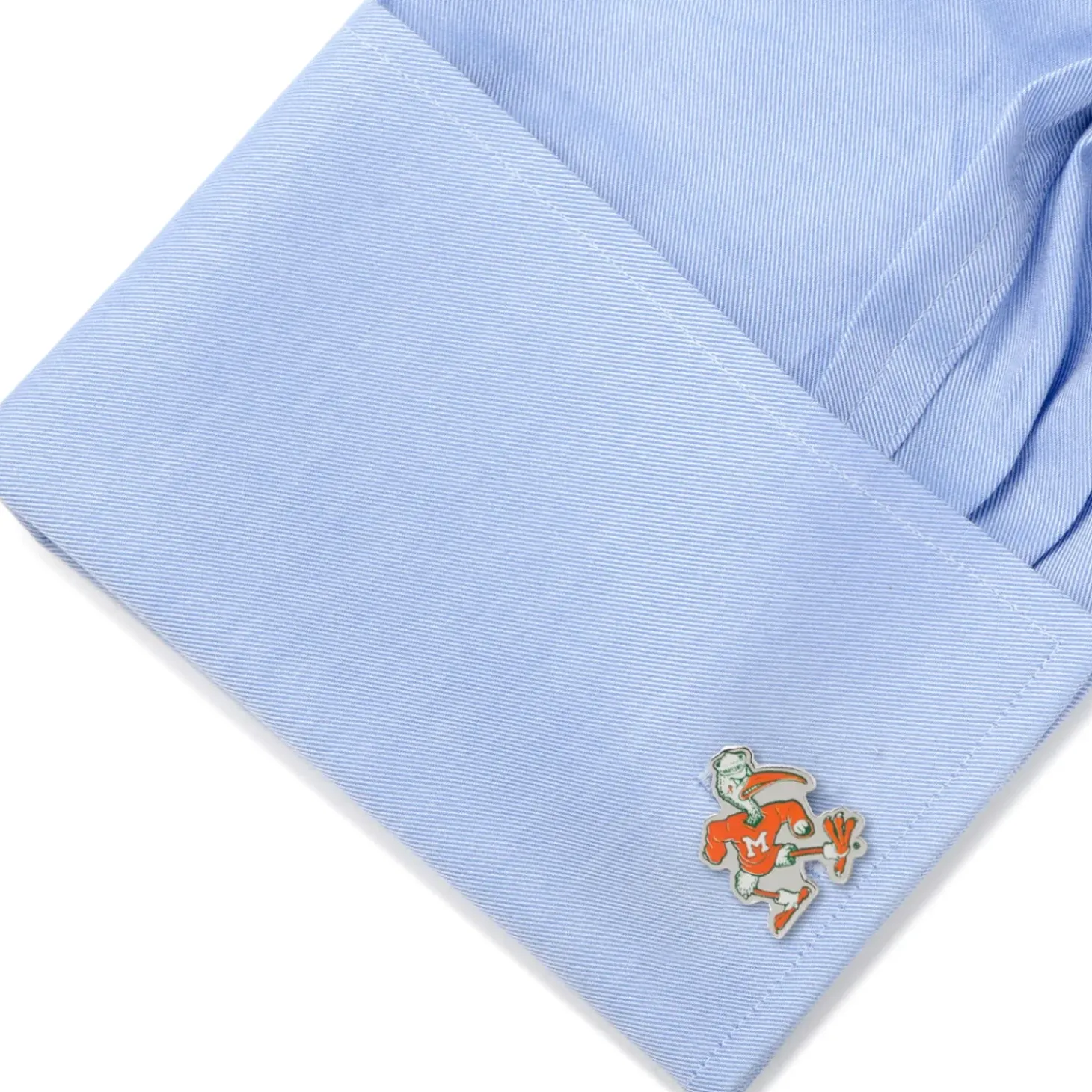 NCAA Vintage University of Miami Hurricanes Cufflinks