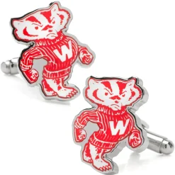 NCAA Vintage University of Wisconsin Badgers Cufflinks