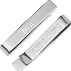 Ox and Bull Trading Co. Wedding Party Engravable Tie Bar