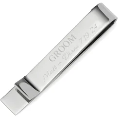 Ox and Bull Trading Co. Wedding Party Engravable Tie Bar