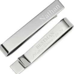 Ox and Bull Trading Co. Wedding Party Engravable Tie Bar