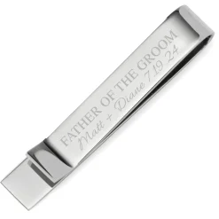 Ox and Bull Trading Co. Wedding Party Engravable Tie Bar