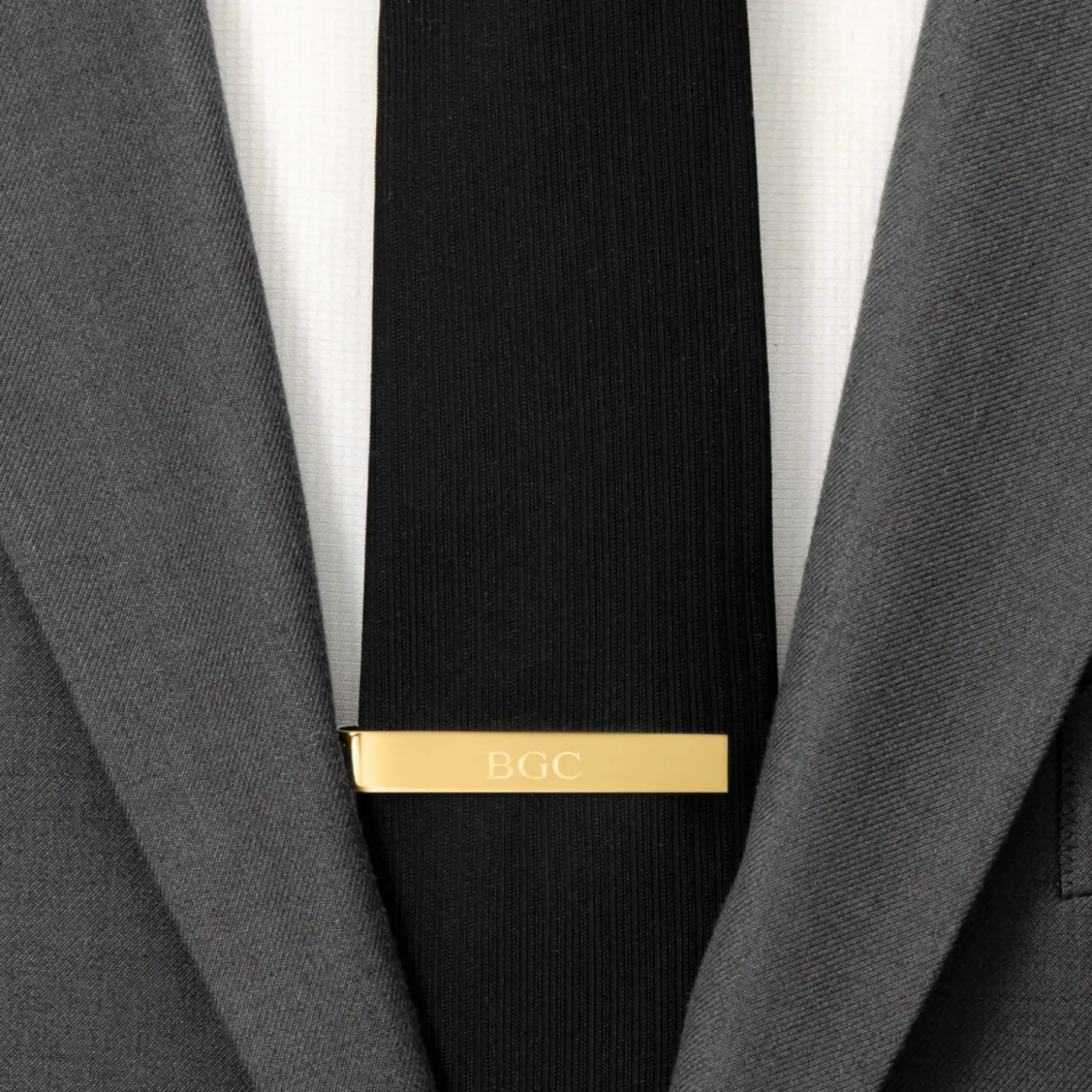 Ox and Bull Trading Co. Wedding Party Gold Engravable Tie Bar