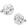 Cufflinks, Inc. Wedding Series I Loved Her First Cufflinks