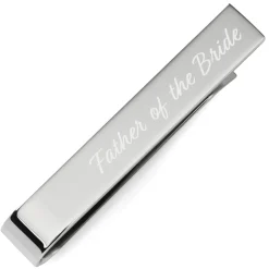 Ox and Bull Trading Co. Wedding Title Engravable Tie Bar