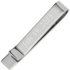 Ox and Bull Trading Co. Wedding Title Engravable Tie Bar