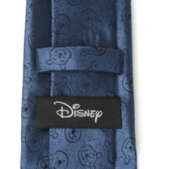 Disney Winnie The Pooh Blue Tonal Men's Tie