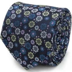 Marvel X-Men Floral Navy Men's Tie