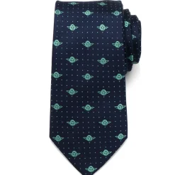 Star Wars Yoda Dot Navy Tie