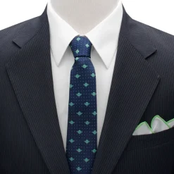 Star Wars Yoda Dot Navy Tie