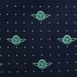 Star Wars Yoda Dot Navy Tie