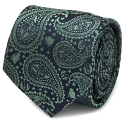 Star Wars Yoda Green Paisley Mens Tie
