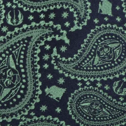 Star Wars Yoda Green Paisley Mens Tie